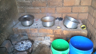 Extension services Efficiency stove at Kazilamiunda village in Kibondo District