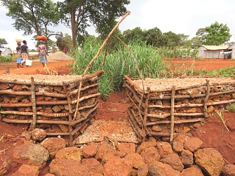 Gabions constructed by REDESO as a soil conservation intervention through rehabilitation of gullies at Mtendeli camp in Kakonko District