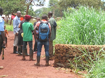 Gabions constructed by REDESO as a soil conservation intervention through rehabilitation of gullies at Mtendeli camp in Kakonko District