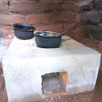 Insert stove are ready for use Nduta in Kibondo District